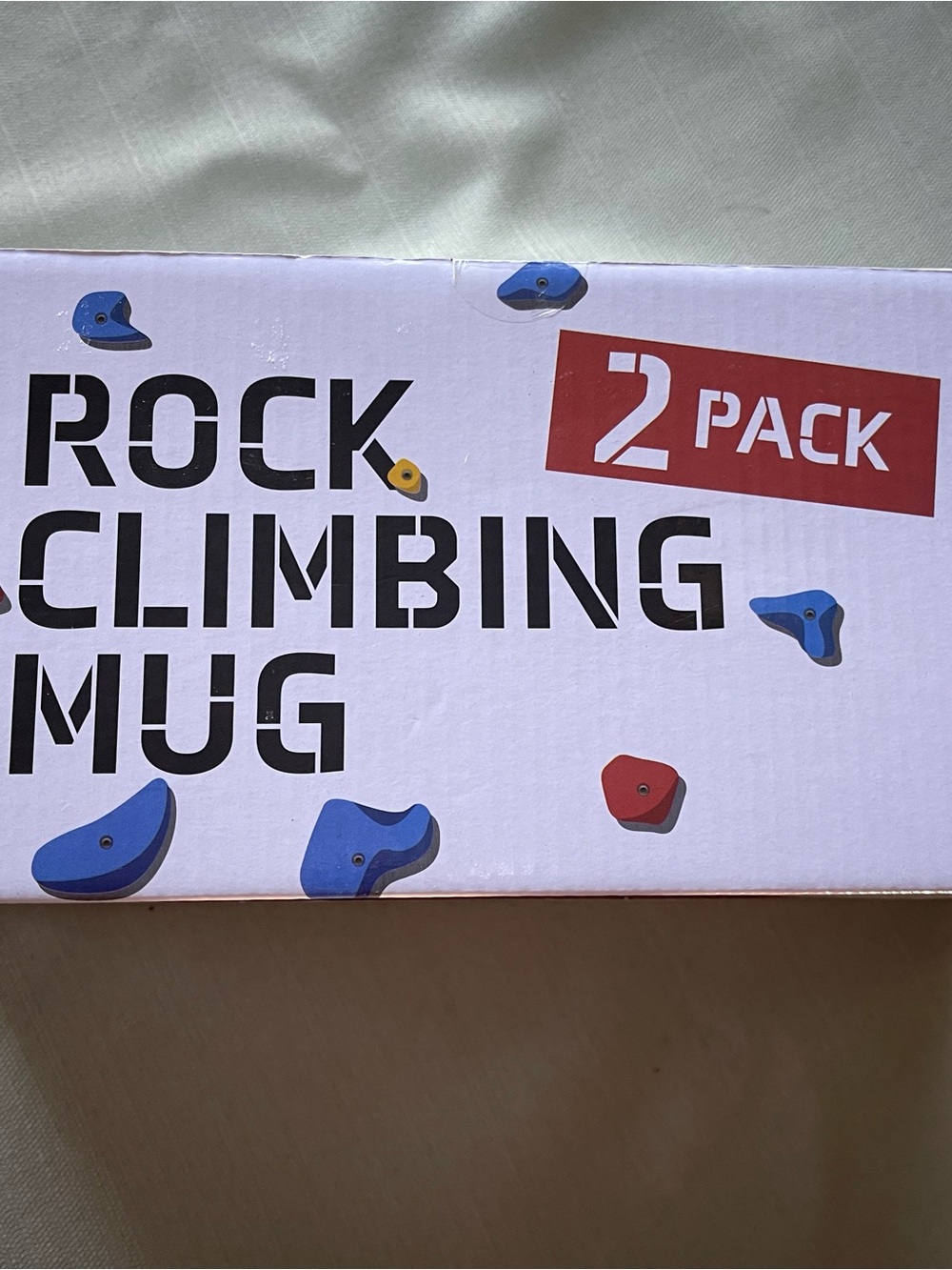 New Rock Climbing Mug 2-Pack -